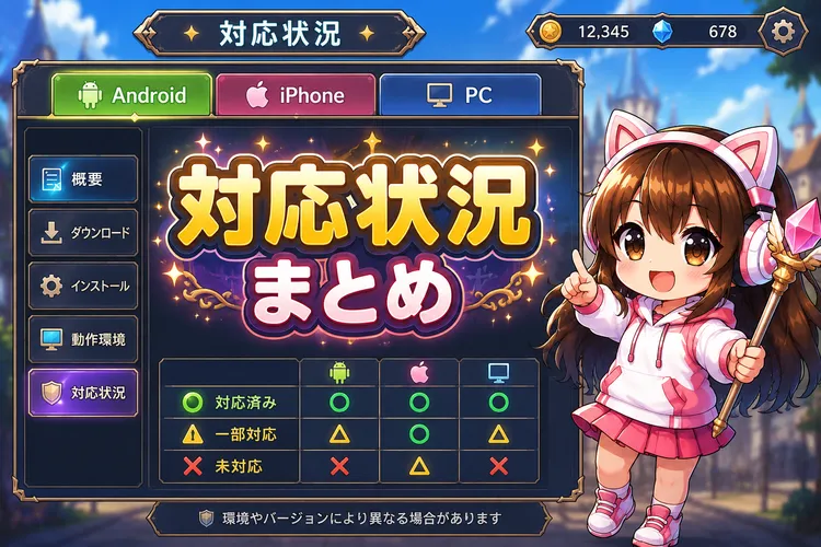 対応状況まとめ